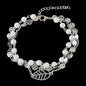 1 pc Foot Beach Jewellery Gold Silver Multi-layer Chain White Beads Leaf Anklet